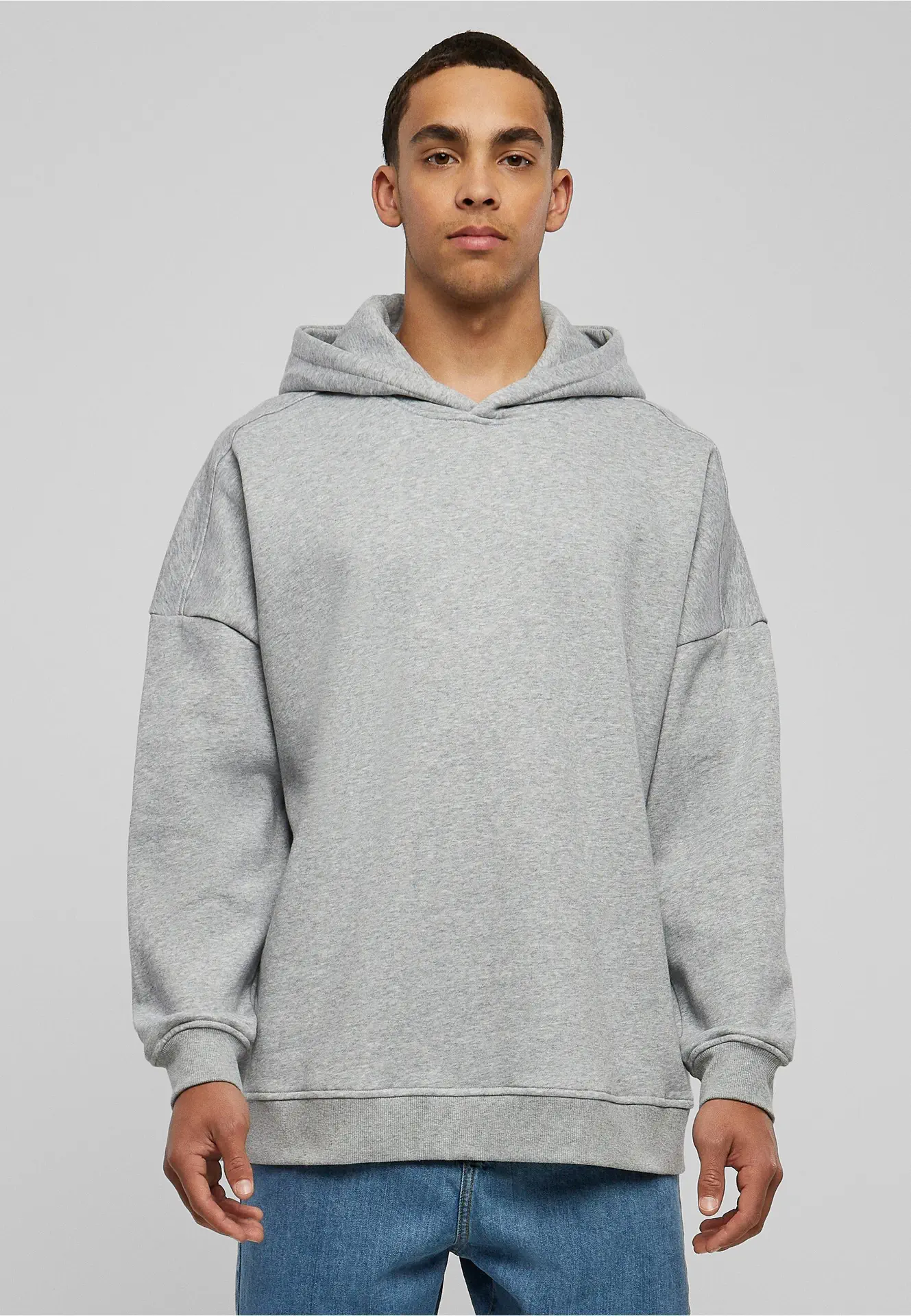Build Your Brand Oversized Cut On Sleeve Hoody