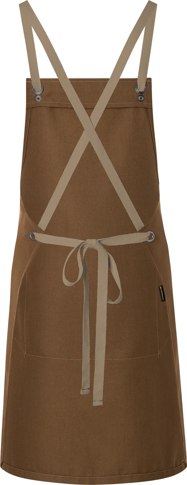 karlowsky-ls39-latzschuerze-urban-nature-mit-kreuzbaendern-und-grosser-tasche-cinnamon-back-5 KARLOWSKY Latzschürze Urban-Look mit Kreuzbändern und großer Tasche