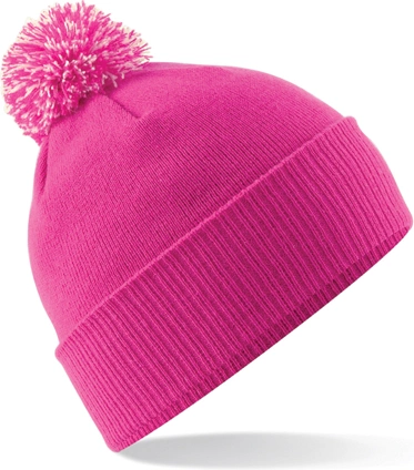 fuchsia/off white
