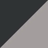 black/heather grey