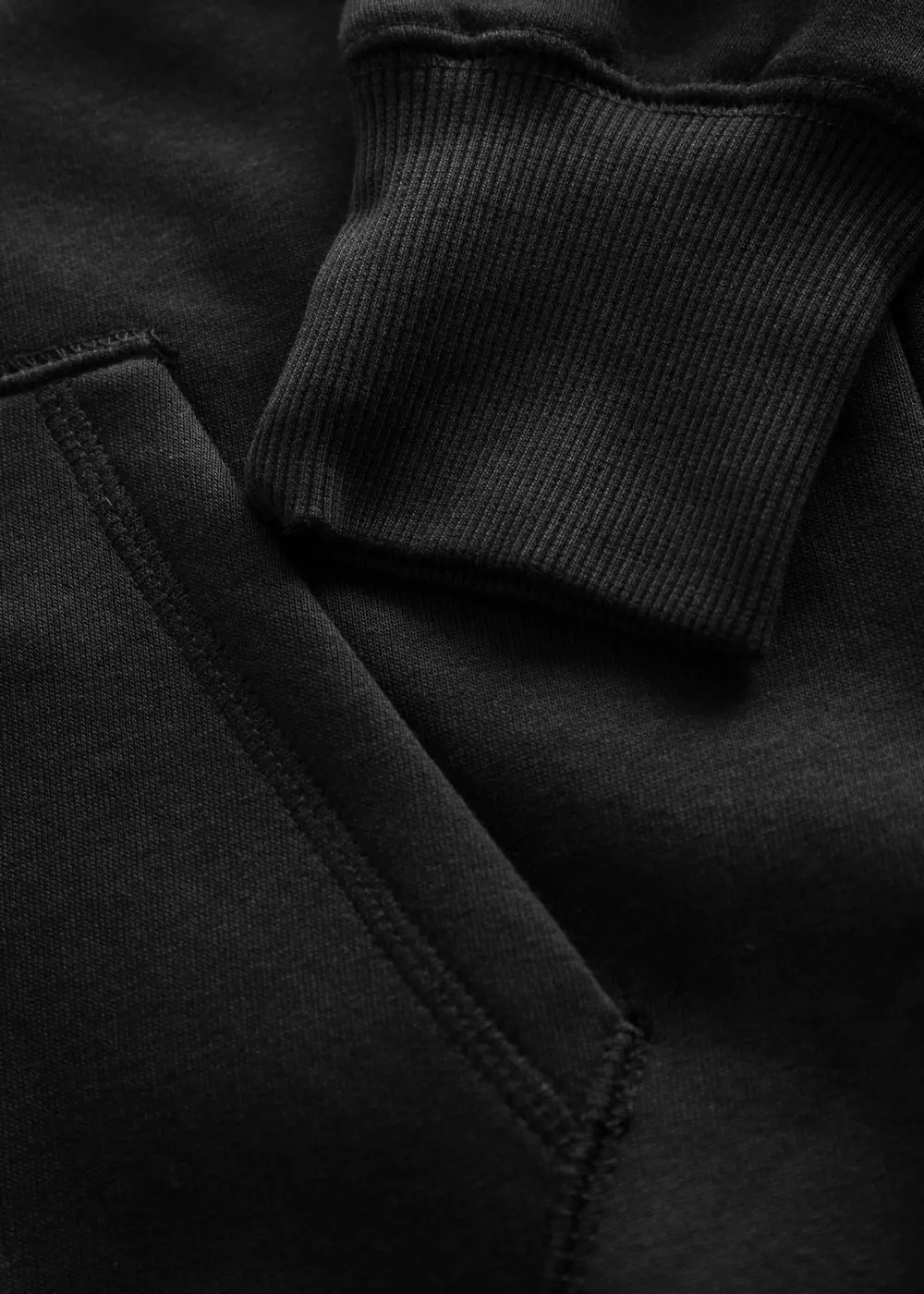 promodoro-1781-womens-hoody-sweater-black-detail-8 Promodoro XO Hoody Sweater Women