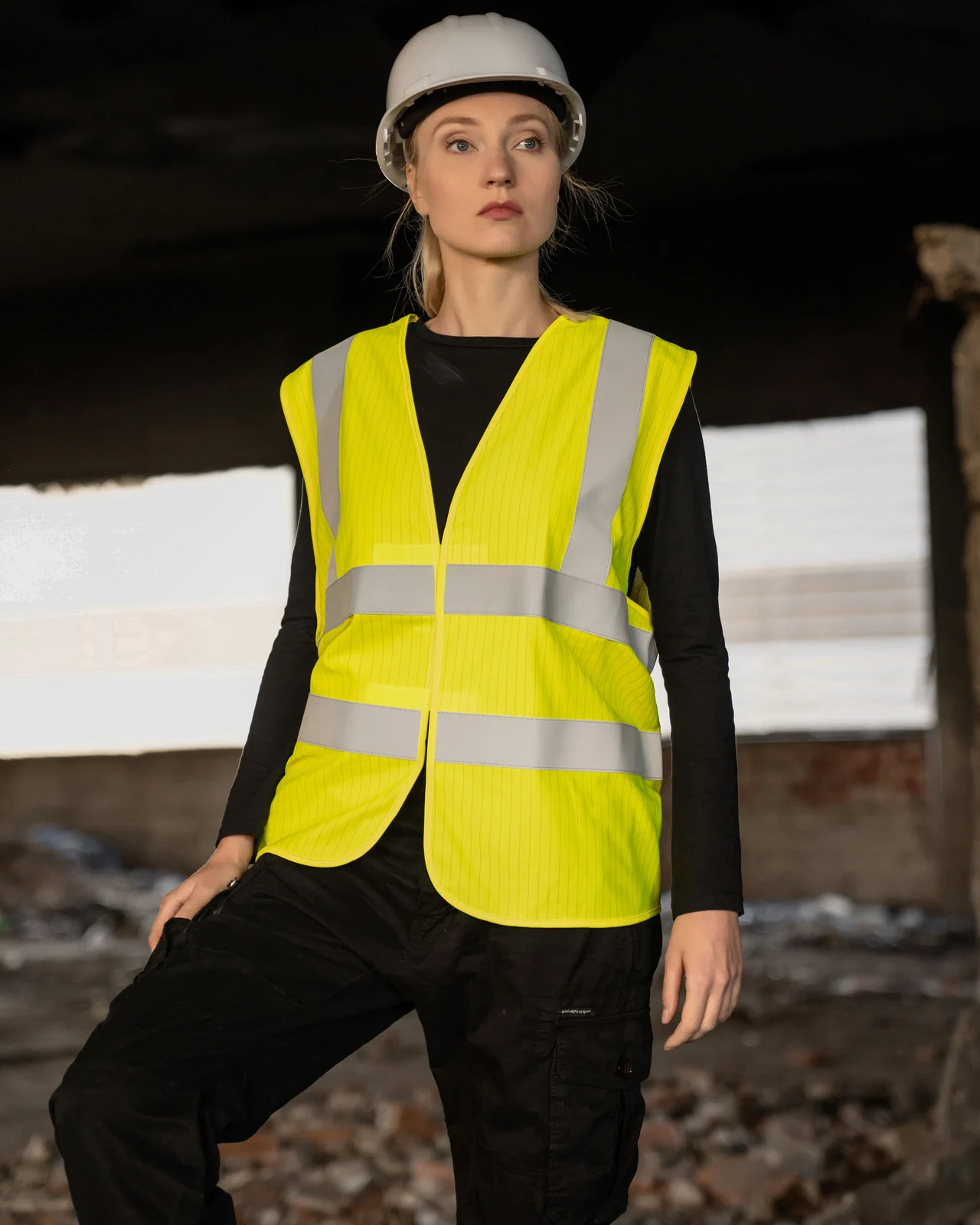 korntex-kxfras-triple-norm-safety-vest-dardanel-signalyellow-model-0 Korntex Triple Norm Safety Vest Dardanel
