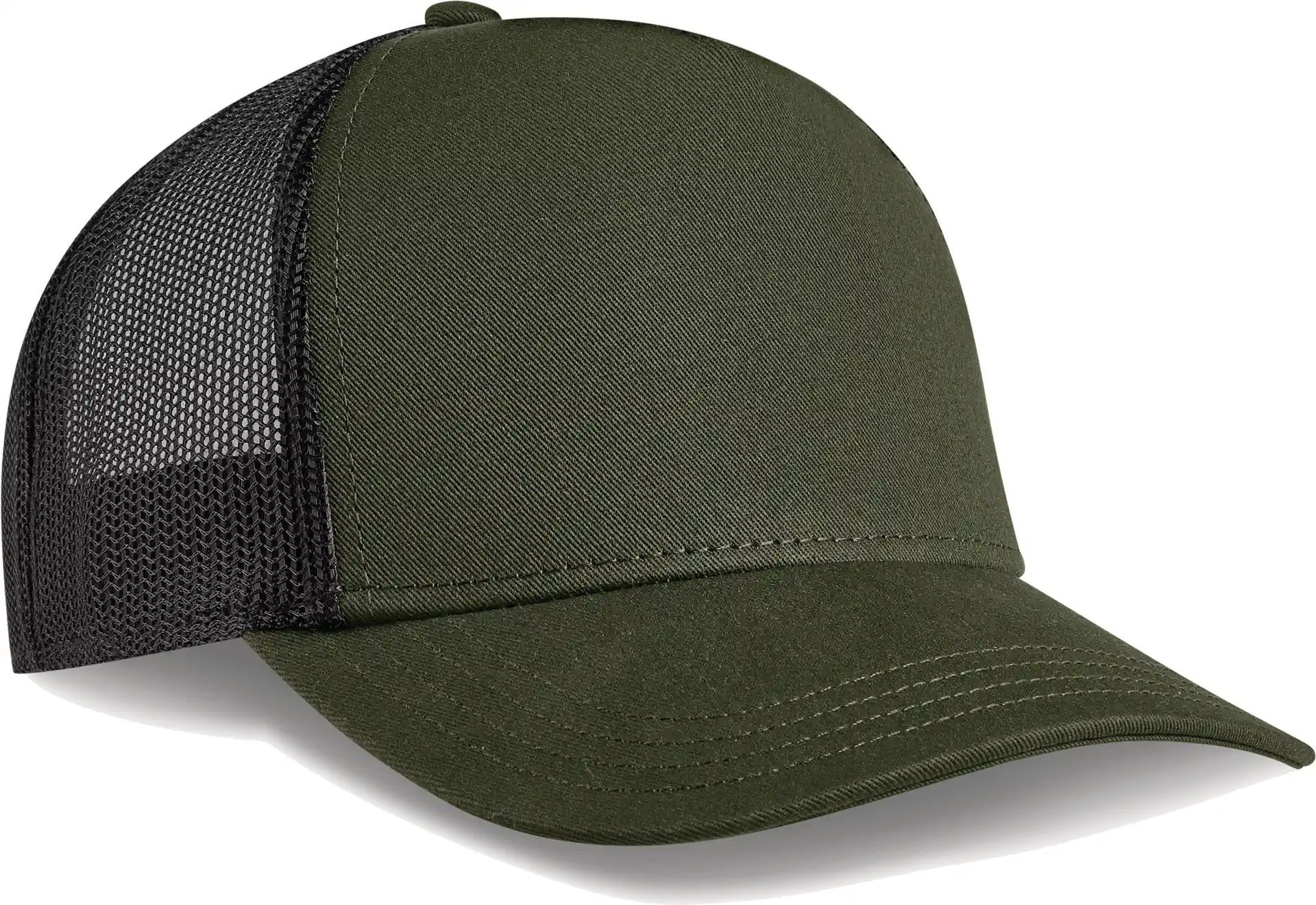 FHB-91185-birger-trucker-cap-uni-oliv-schwarz-front-1 FHB Trucker Cap BIRGER