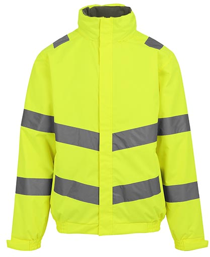 regatta-trw4570-pro-contract-hi-vis-dover-jacket-signalyellow-front-2 Regatta Pro Contract Hi-Vis Dover Jacket