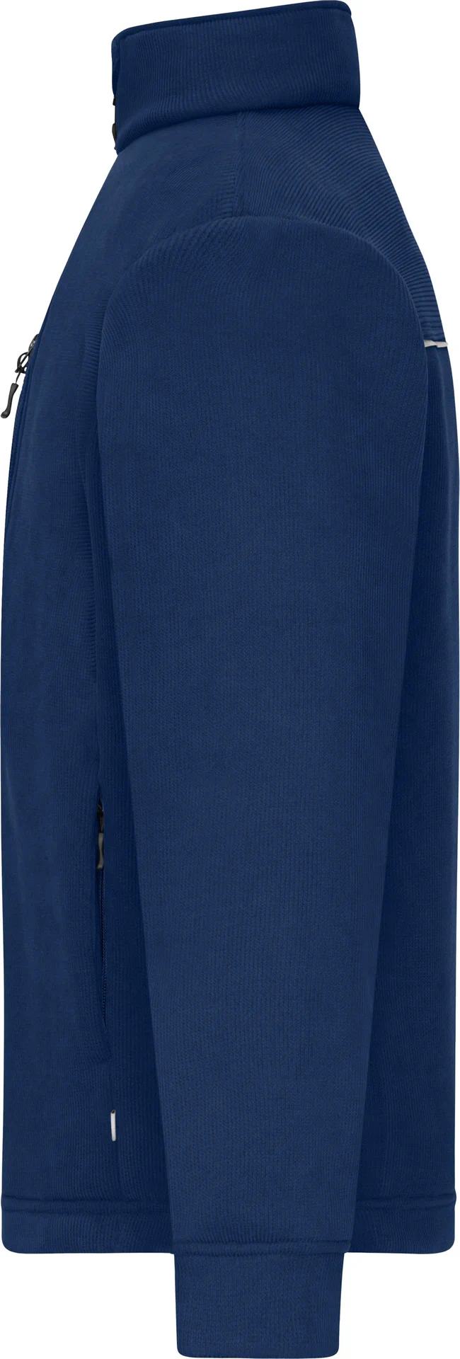 James & Nicholson Fleece Jacket - Corduroy Look