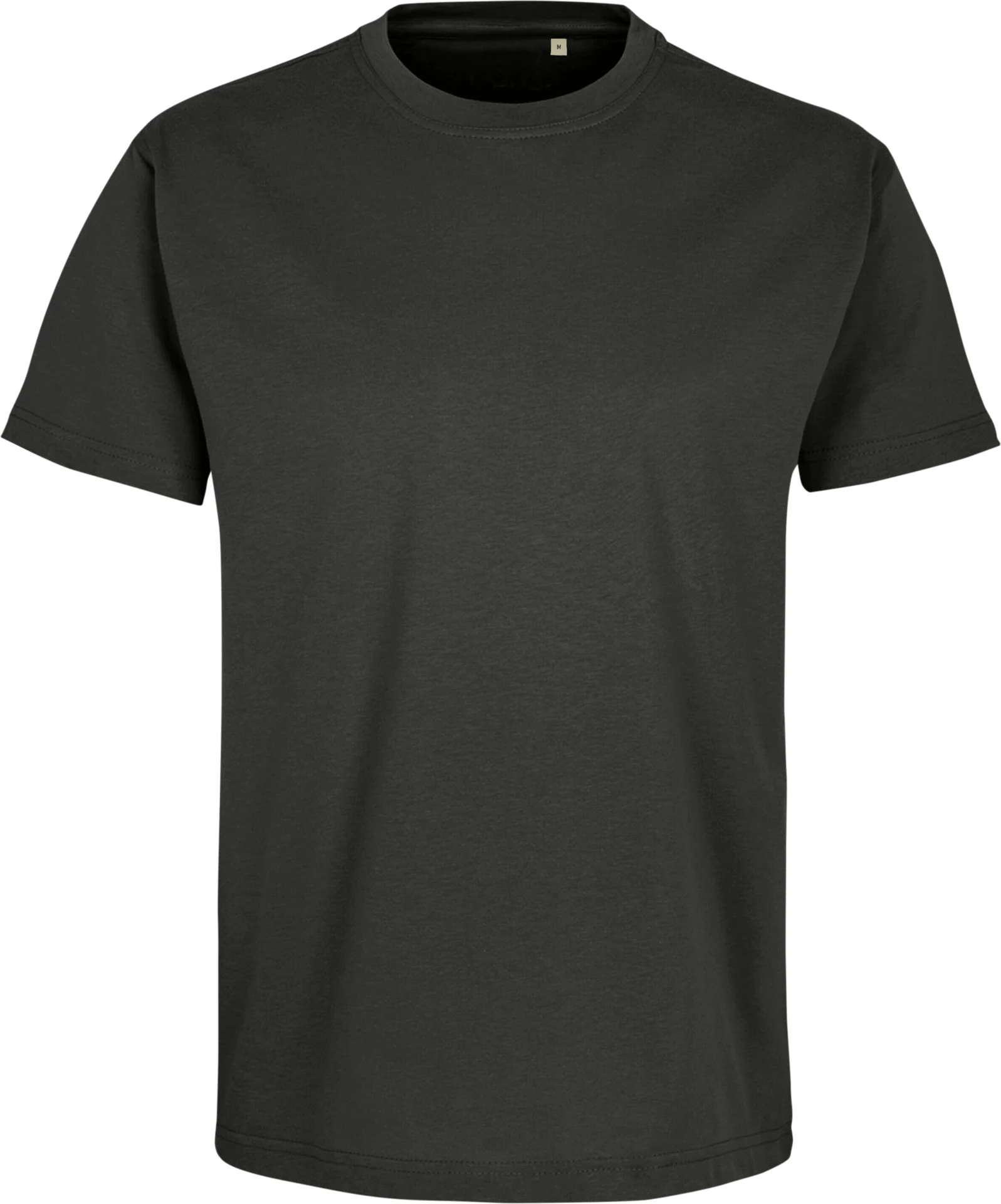 hakro-597-label-free-t-shirt-heavy-mikralinar-eco-karbongrau-front-1 HAKRO Label-Free T-Shirt 597 Heavy MIKRALINAR® ECO