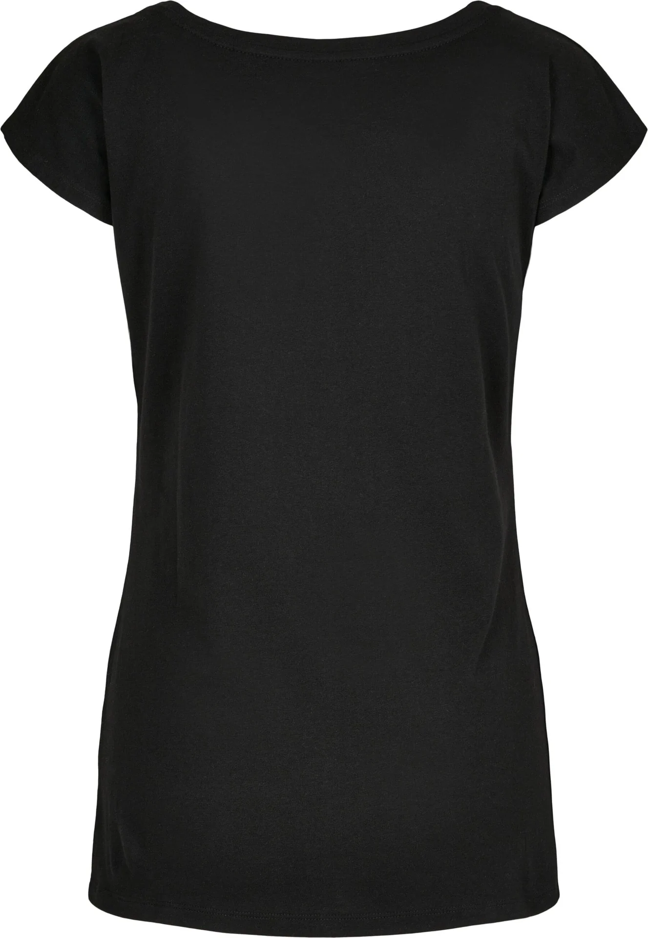 Build Your Brand Ladies Wide Neck Tee