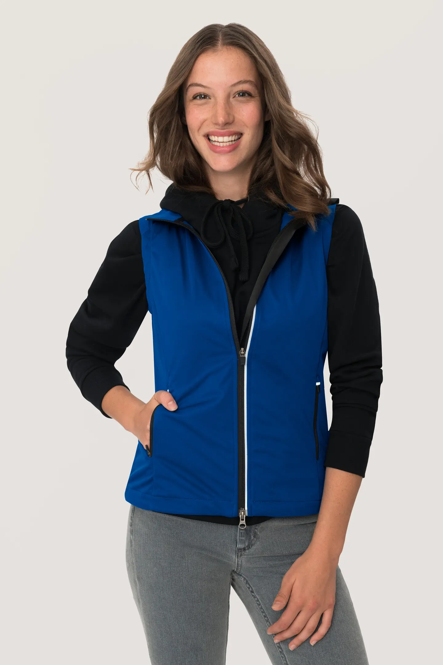 HAKRO Women-Light-Softshell-Weste 254 Sarina