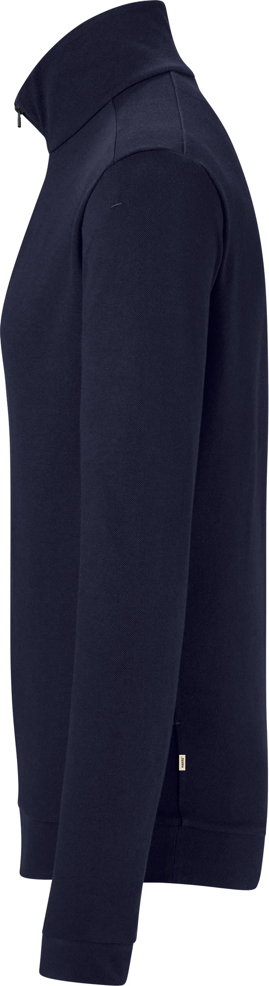 HAKRO Zip-Longsleeve 535 Piqué MIKRALINAR® ECO