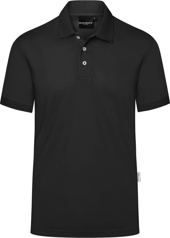 karlowsky-pm6-herren-workwear-poloshirtshirt-modern-flair-black-front-3 KARLOWSKY Herren Workwear Poloshirt Modern-Flair