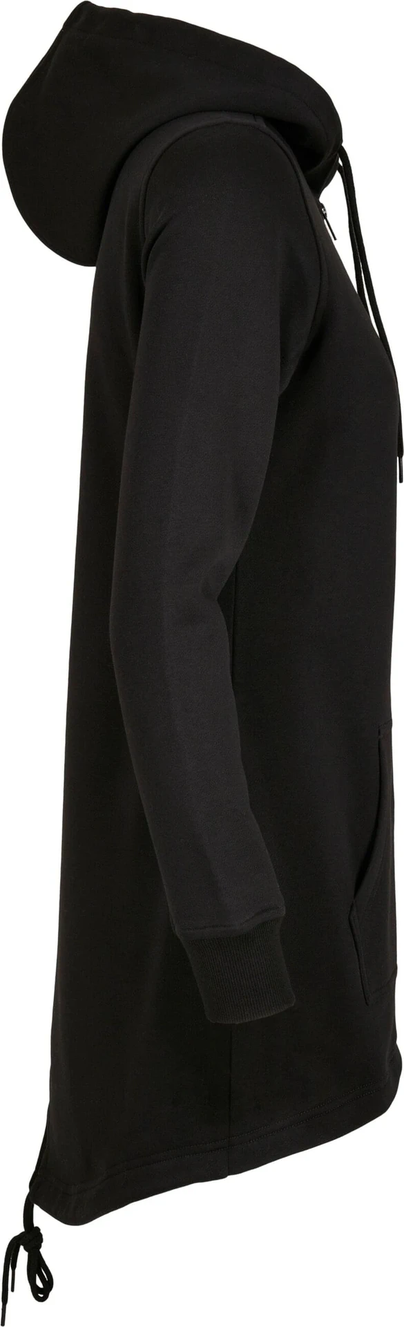 BYB-BY148-ladies-sweat-parka-black-right-8 Build Your Brand Ladies Sweat Parka