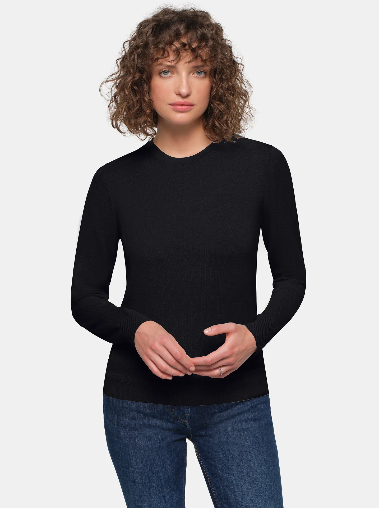 HAKRO Damen Pullover 135 Premium-Baumwolle 
