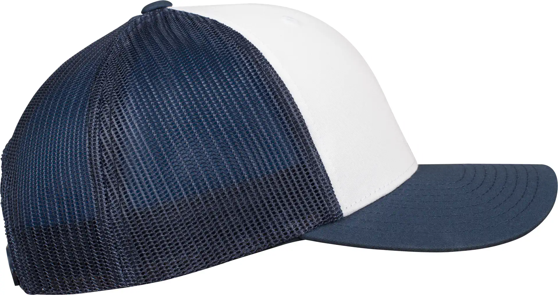 flexfit-6606cf-retro-trucker-colored-front-navy-white-navy-right-4 FLEXFIT Retro Trucker Colored Front