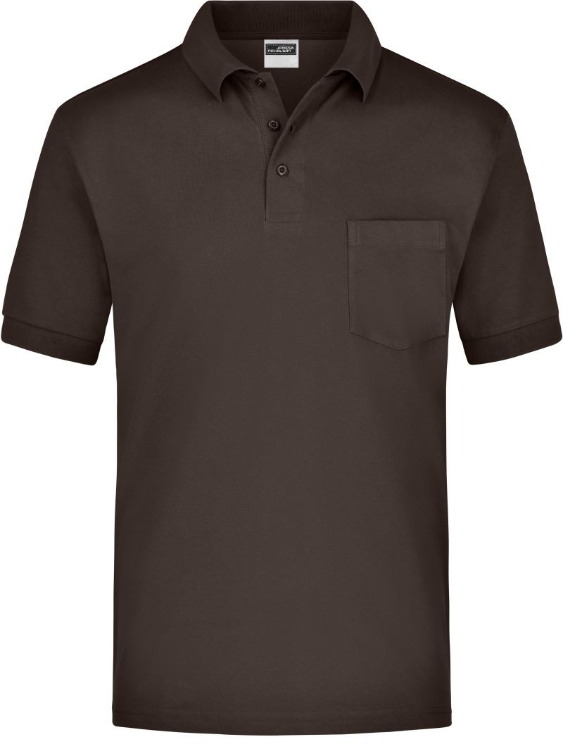 James & Nicholson Polo Piqué Pocket James & Nicholson Polo Piqué Pocket