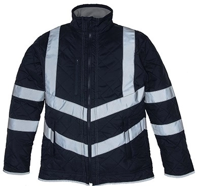 yoko-hvw706-hi-vis-kensington-jacket-with-fleece-lining-navy-front-1 YOKO Hi Vis Kensington Jacket (with Fleece Lining)