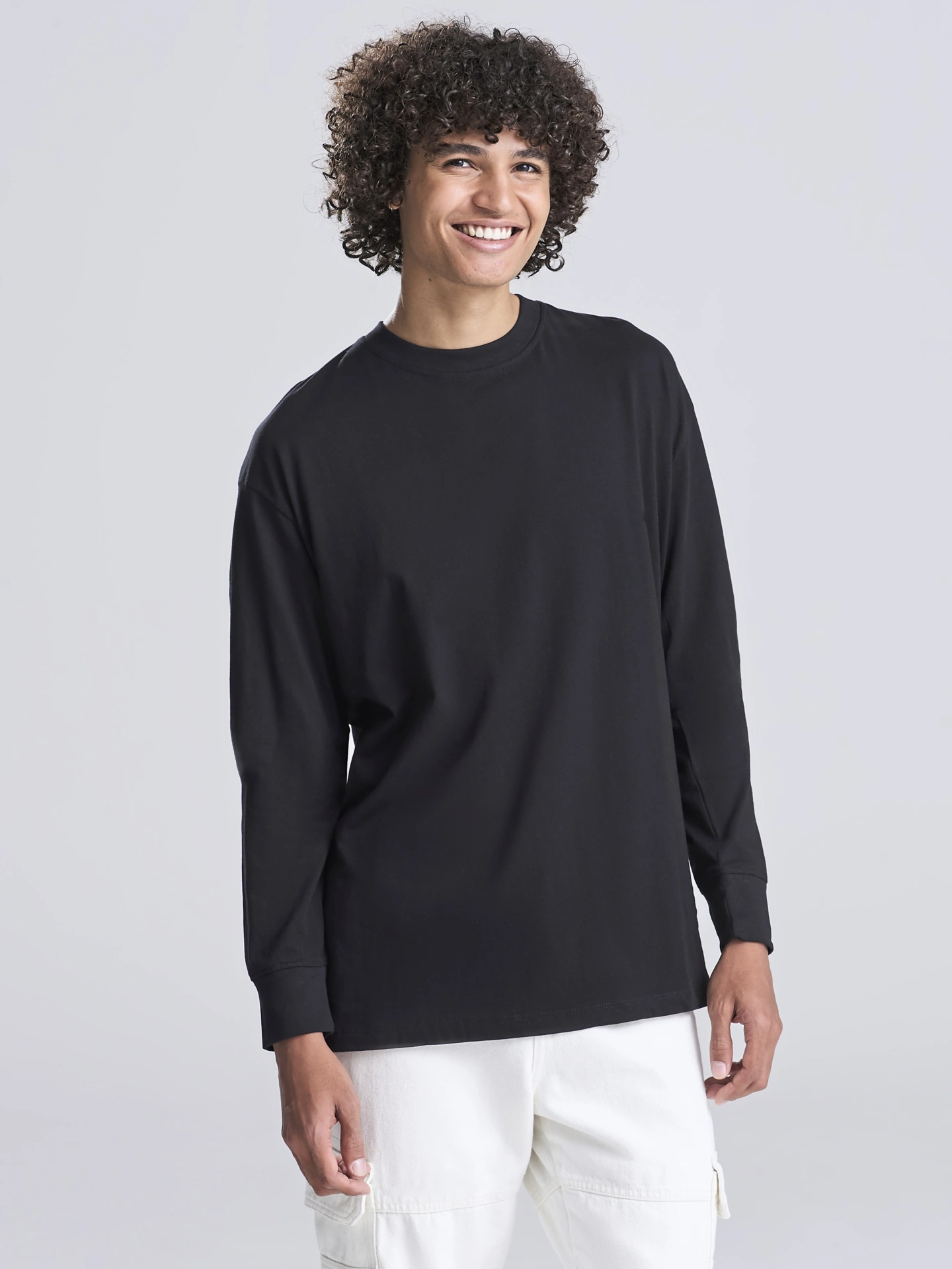 Just Ts Oversize 100 Long Sleeve T