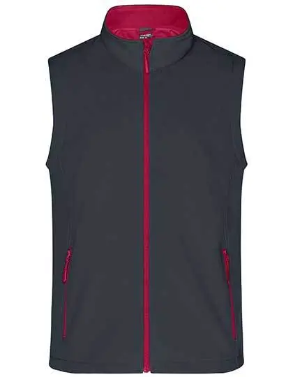 iron grey/red