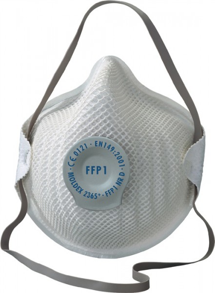MOLDEX Feinstaubmaske 2365 FFP1 NR D mit Ventil MOLDEX Feinstaubmaske 2365 FFP1 NR D mit Ventil