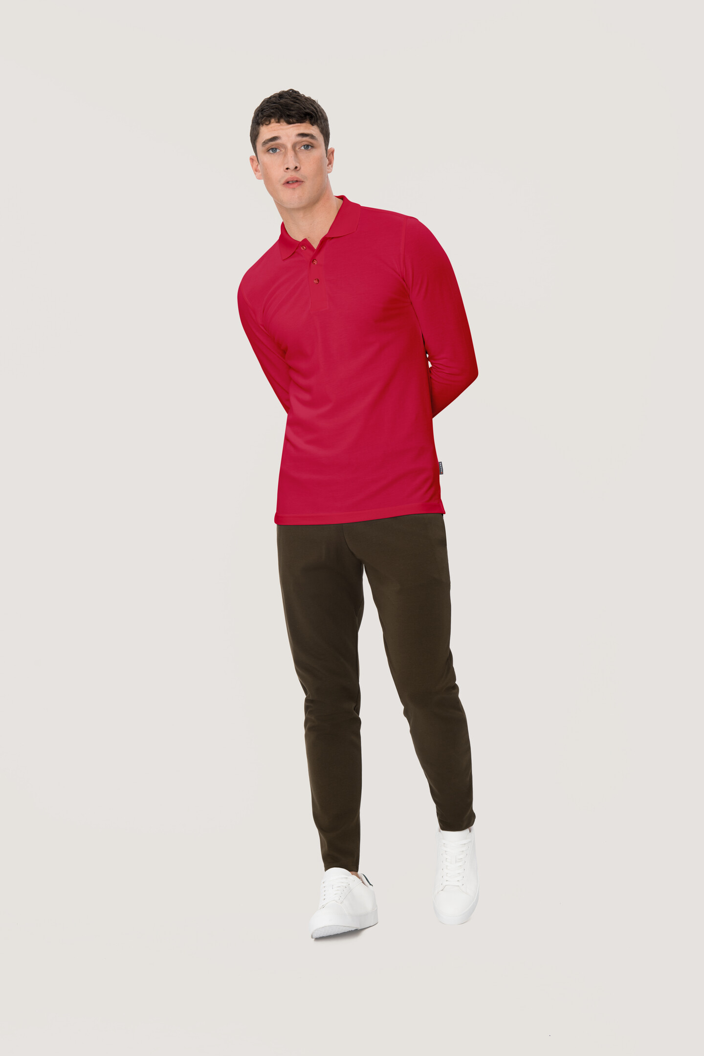 HAKRO Longsleeve-Poloshirt 820 Classic