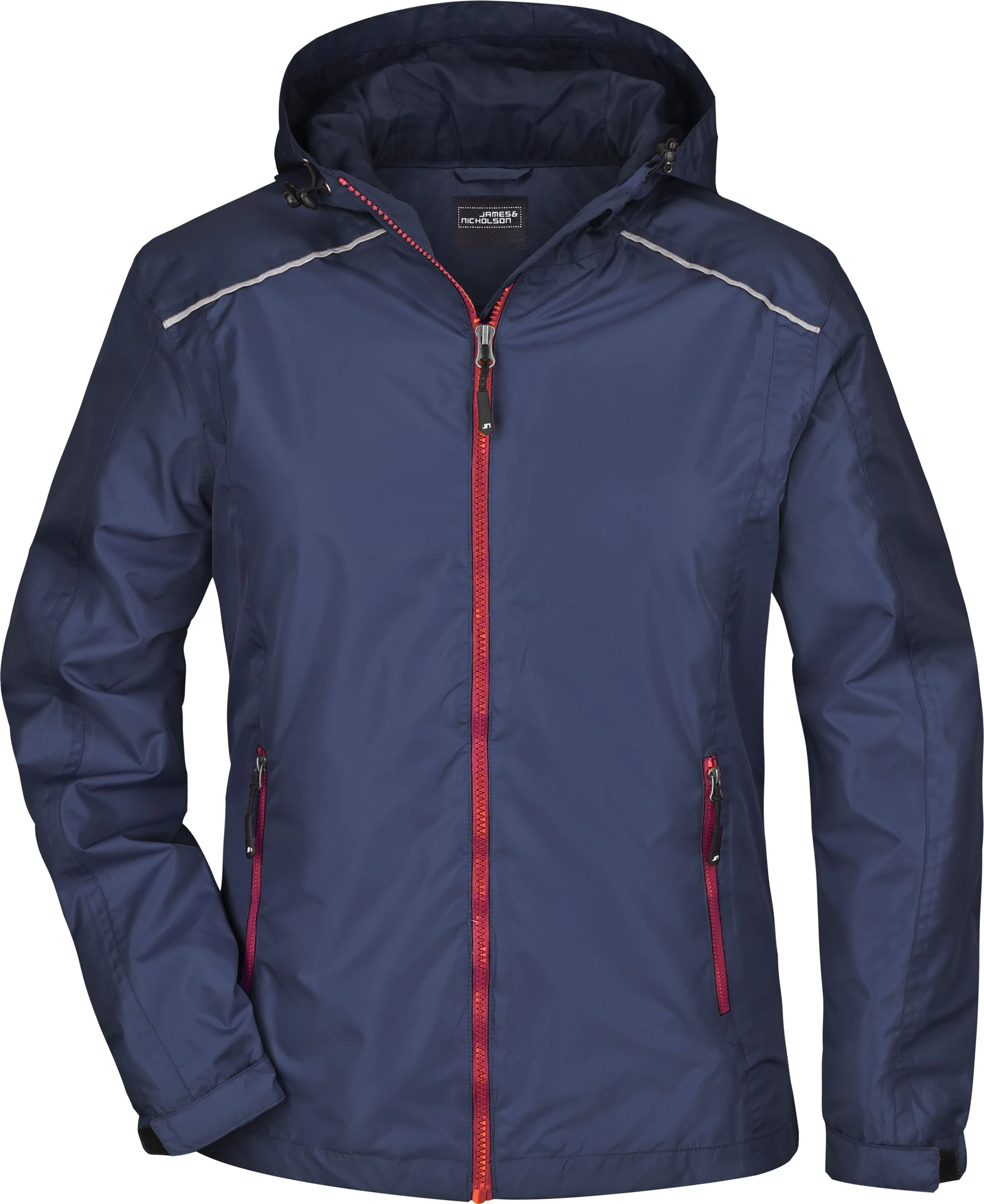 James & Nicholson Ladies Rain Jacket