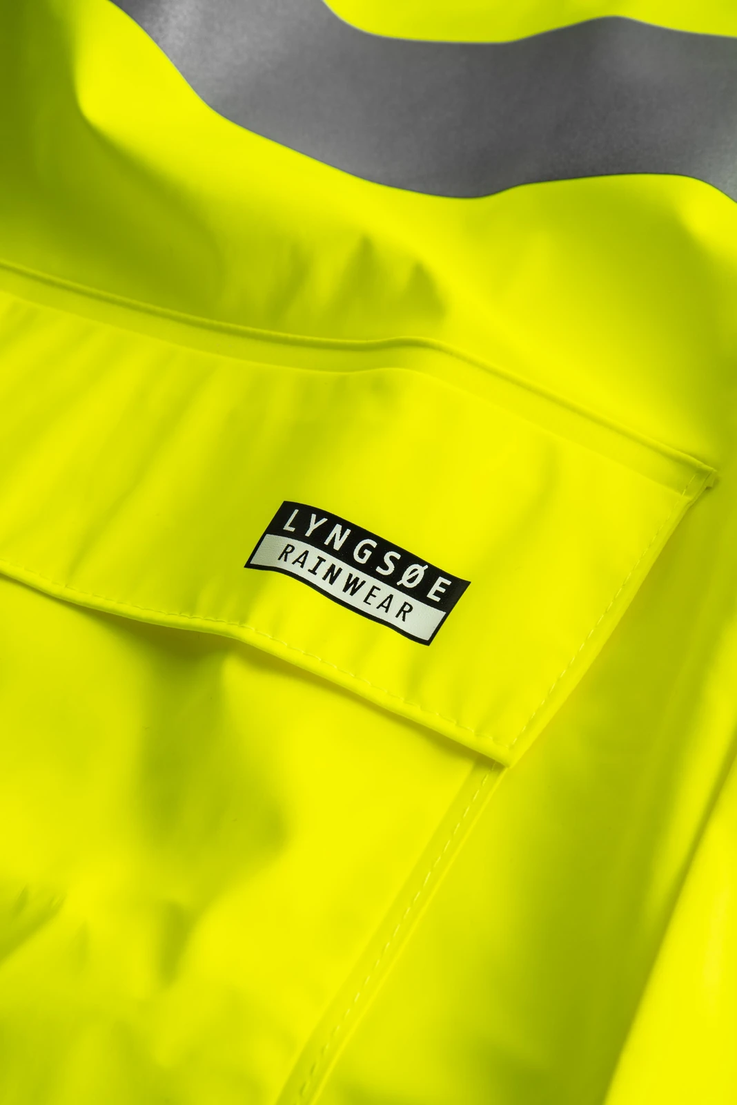 Lyngsøe FR-LR8085 Flammhemmender Hi-Vis Regenmantel