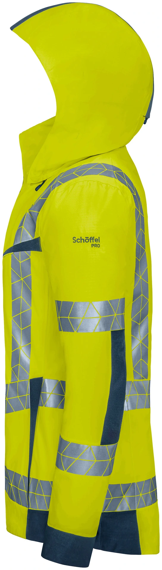 Schöffel PRO 7702 BLITZLICHT Warnschutz Regenjacke Hardshell