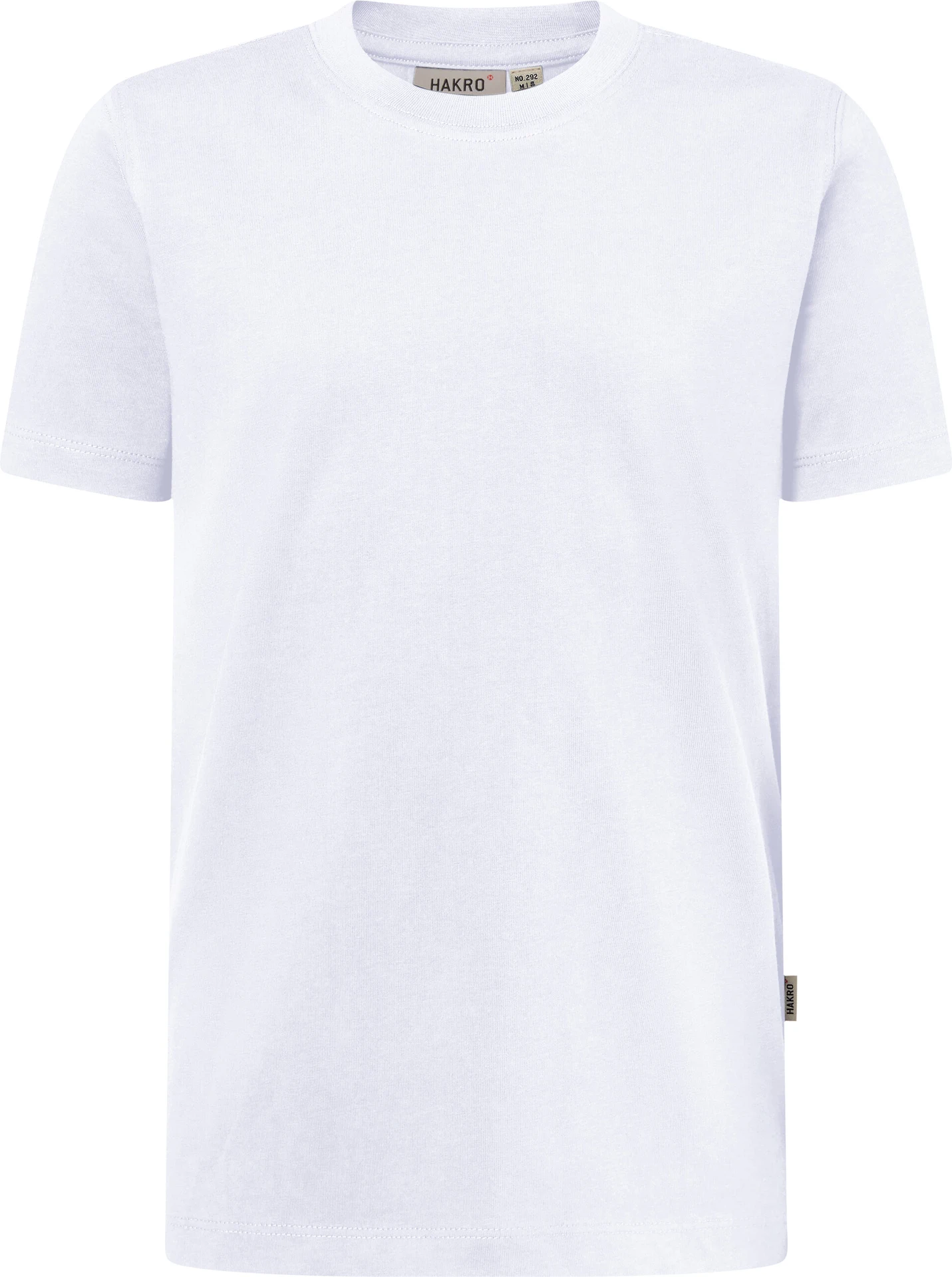 hakro-521-kinder-t-shirt-bio-baumwolle-weiss-front-1 HAKRO Kinder T-Shirt 521 Bio-Baumwolle