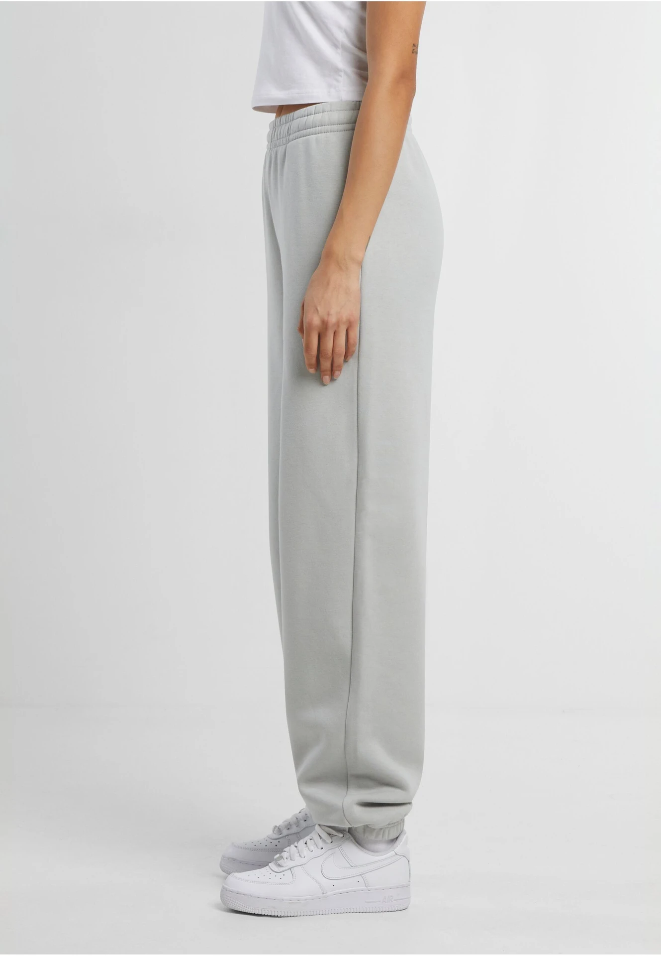 Build Your Brand Ladies Fluffy Sweatpants
