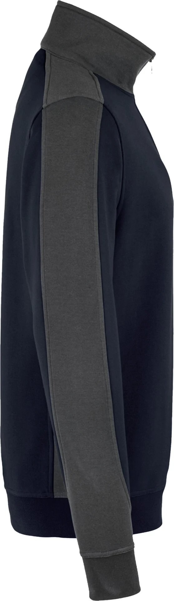 HAKRO Zip-Sweatshirt 476 Contrast Mikralinar®