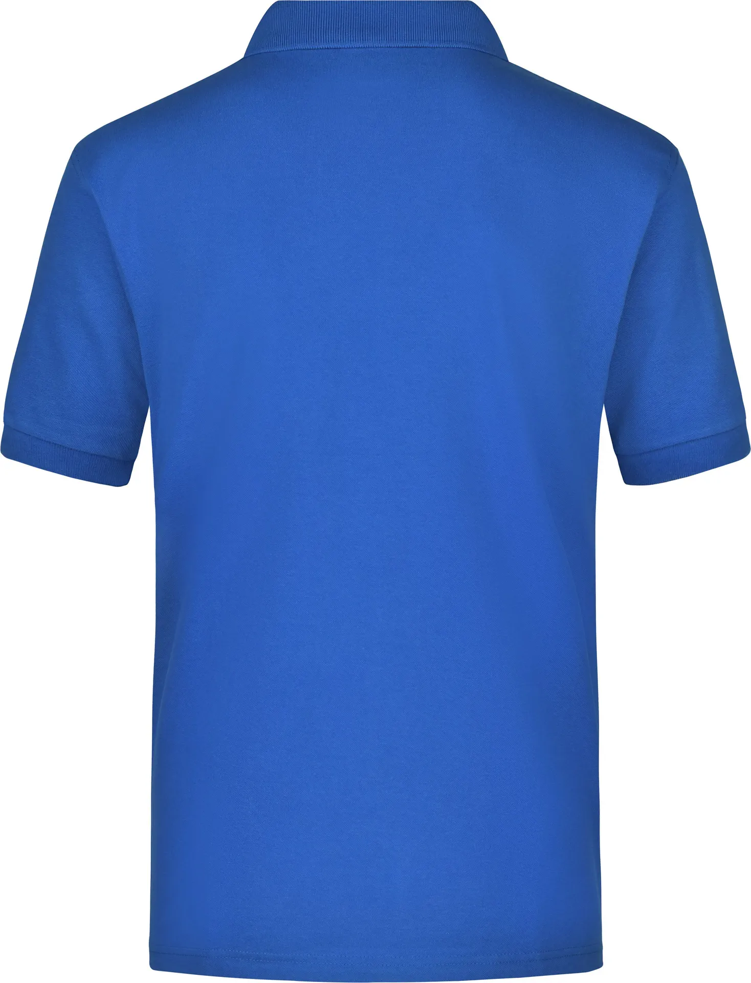 jn026-poloshirt-pique-pocket-royal-back-5 James & Nicholson Polo Piqué Pocket