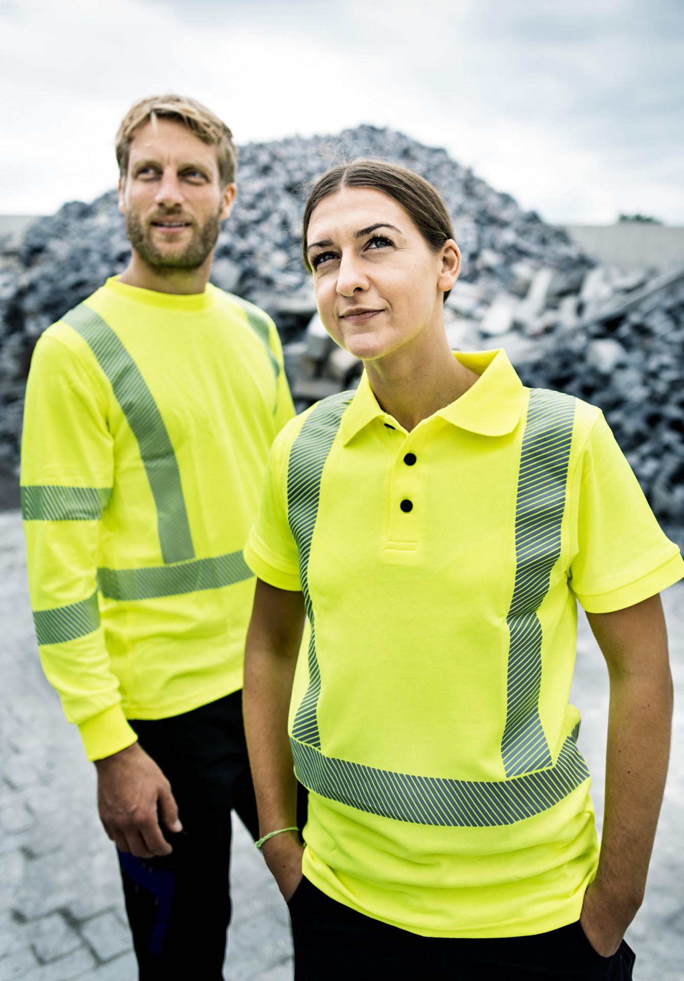rofa Warnschutz-Poloshirt rofa Warnschutz-Poloshirt