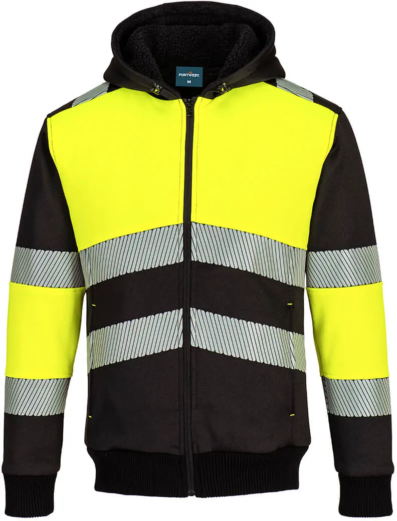 PORTWEST PW377 Winter-Kapuzenjacke mit Reißverschluss