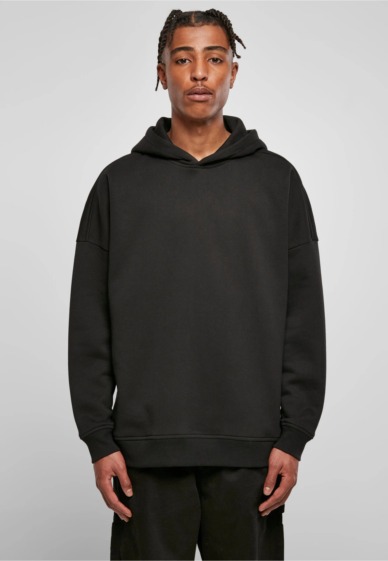 Build Your Brand Oversized Cut On Sleeve Hoody