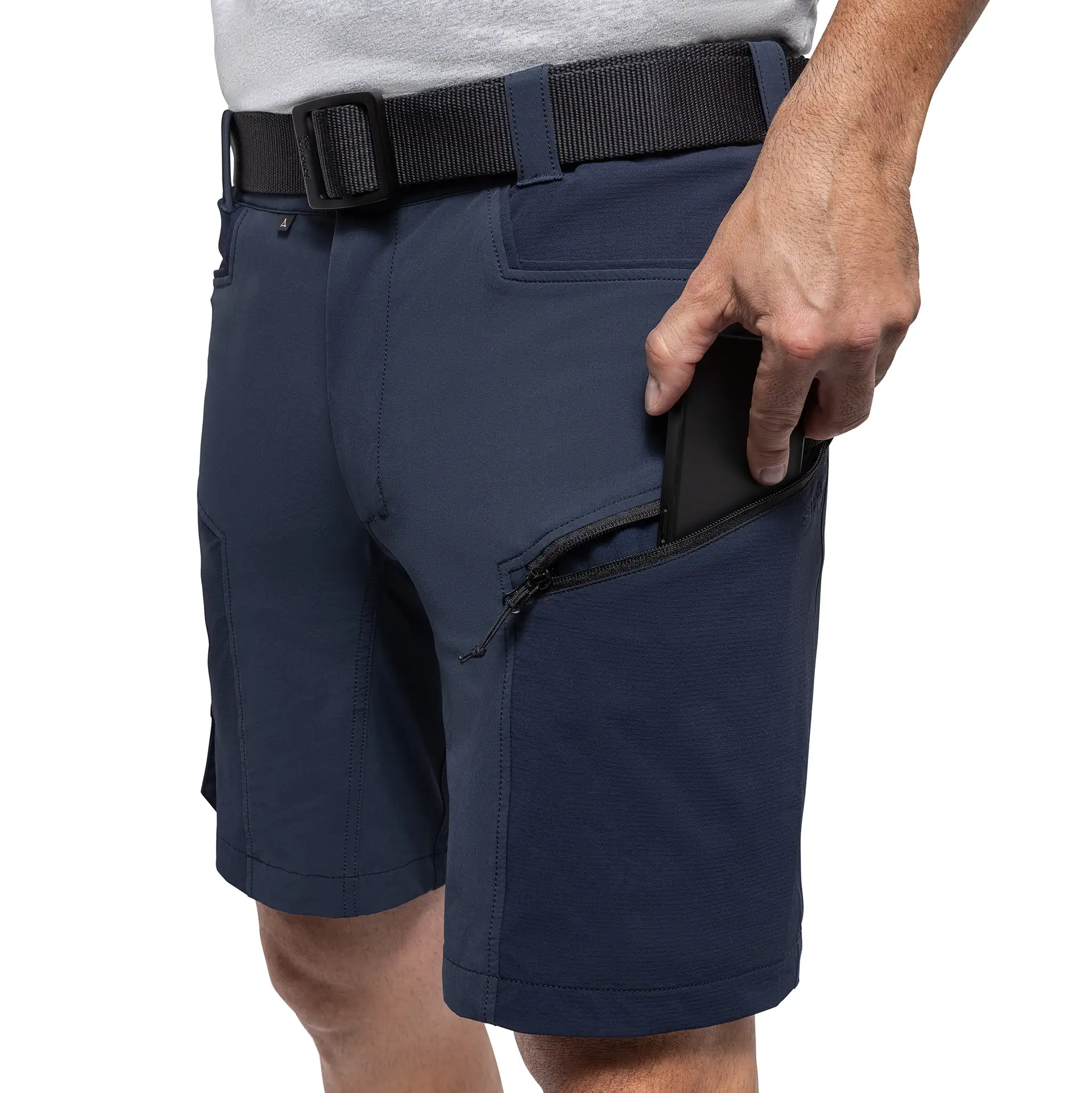 schoeffel-pro-7500-kuehlakku-arbeitsshorts-dunkelblau-4 Schöffel PRO 7500 KÜHLAKKU kühlende Arbeitsshorts