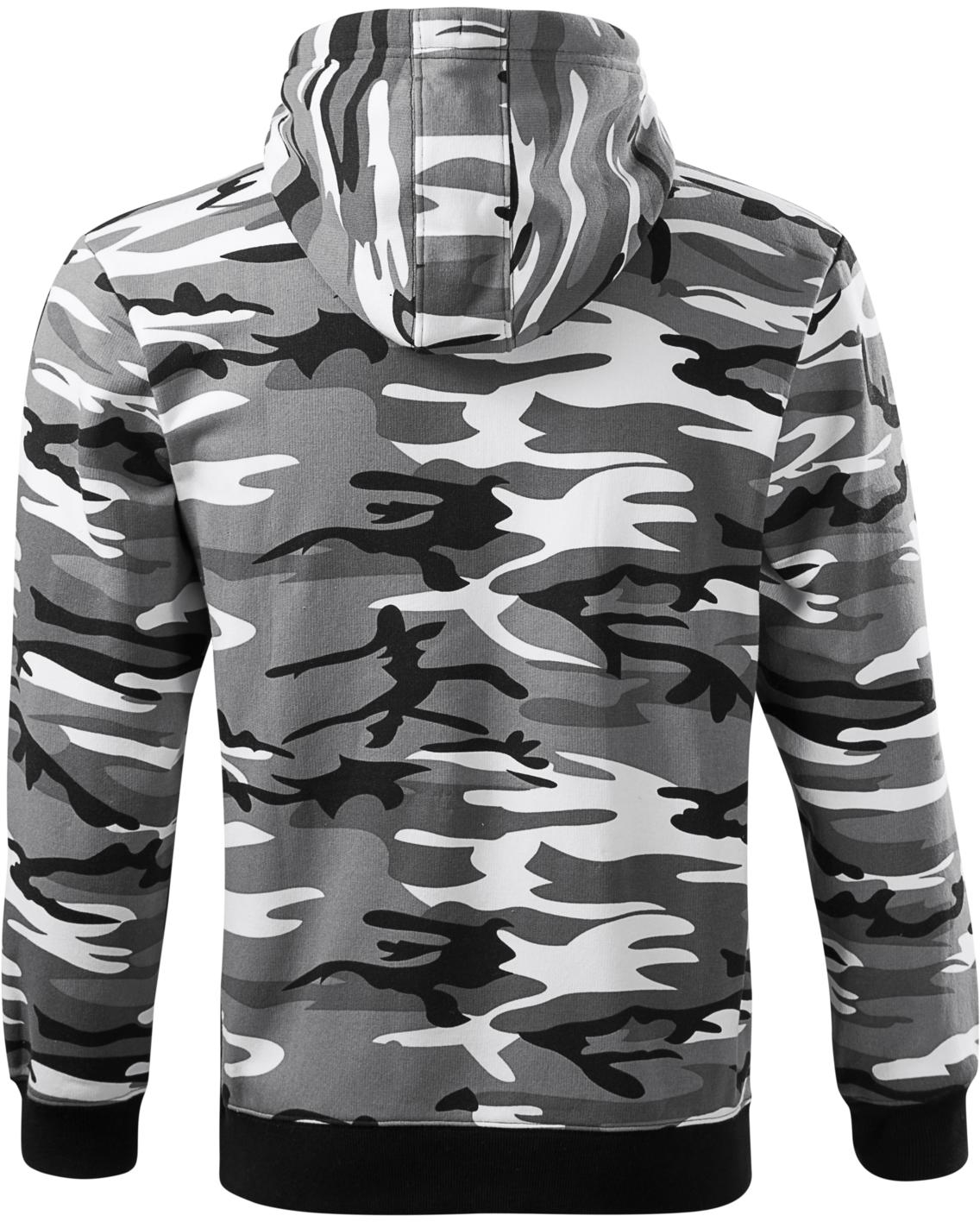 MALFINI Sweatshirt Camo Zipper C19 MALFINI Sweatshirt Camo Zipper C19