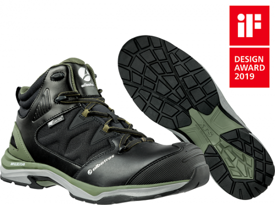 albatros Sicherheitsstiefel Ultratrail Olive CTX mid S3 63.622.0