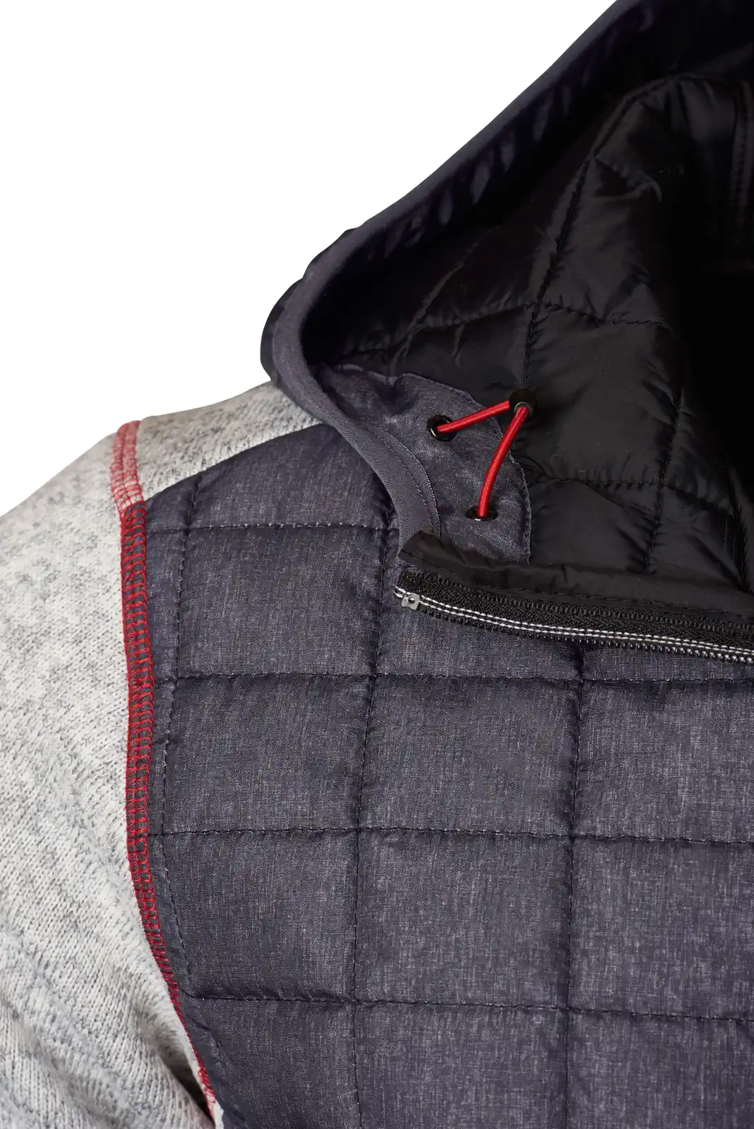 James & Nicholson Men's Knitted Hybrid Jacket