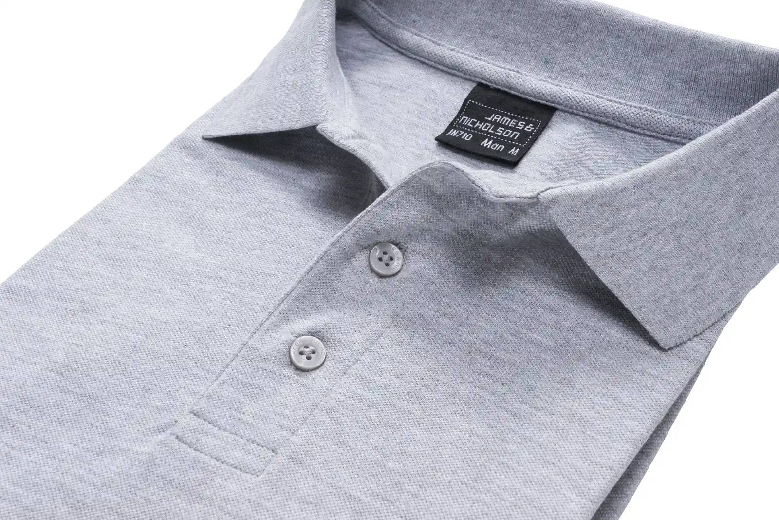 James & Nicholson Men`s Elastic Polo Piqué