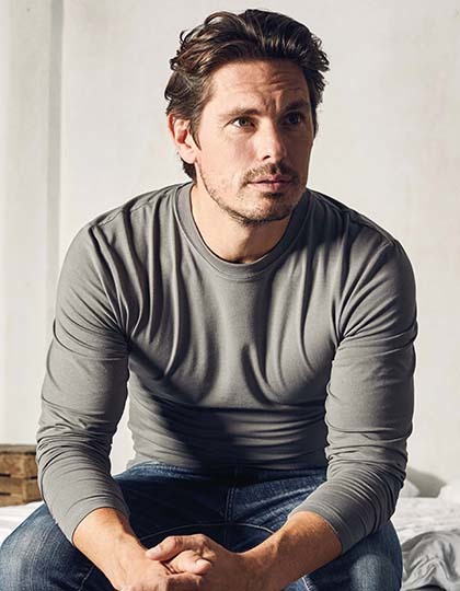 promodoro Mens Slim Fit-T LS