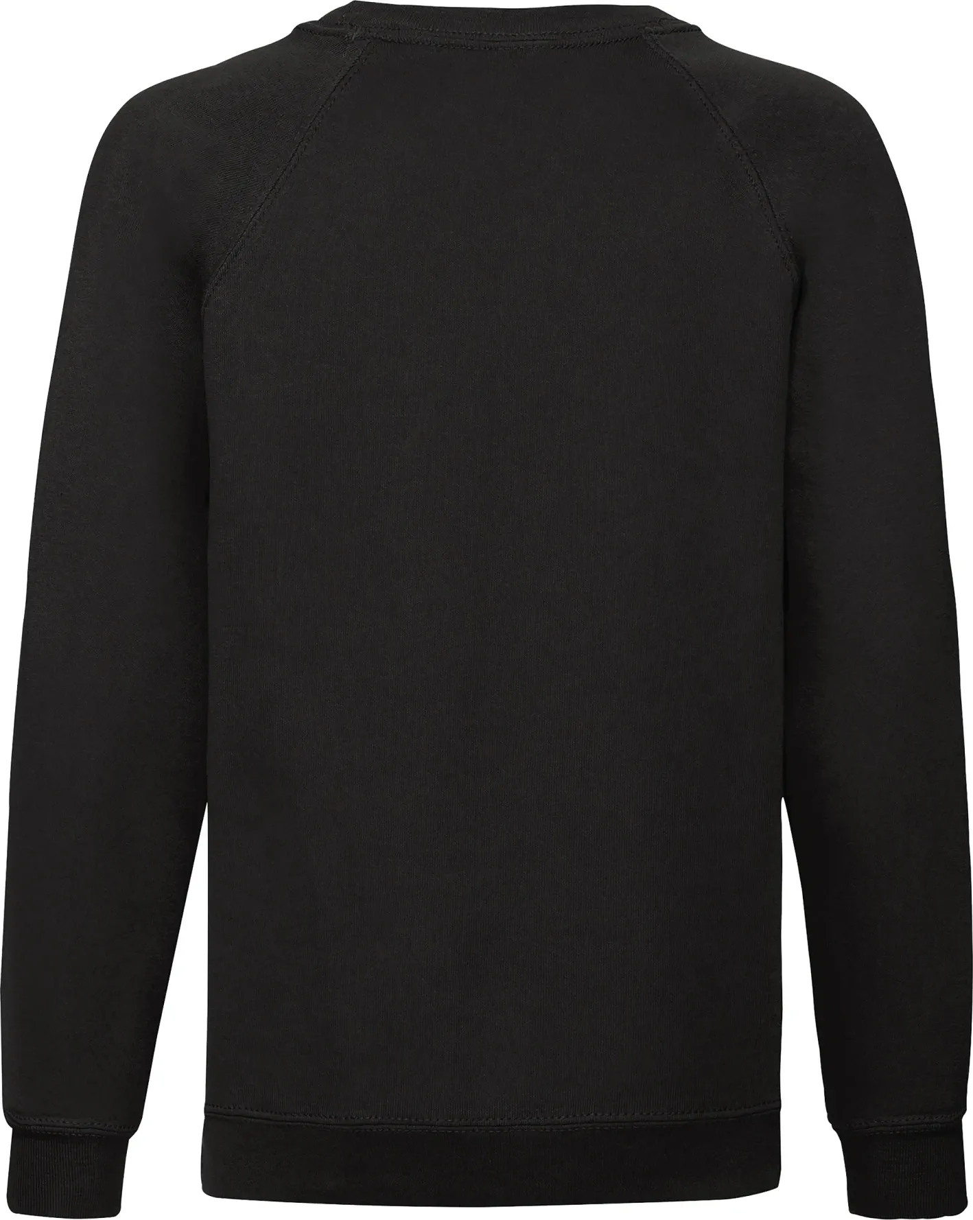 fruit-of-the-loom-62-039-0-kids-classic-raglan-sweatshirt-black-6 F.O.L. Classic Raglan Sweat Kids