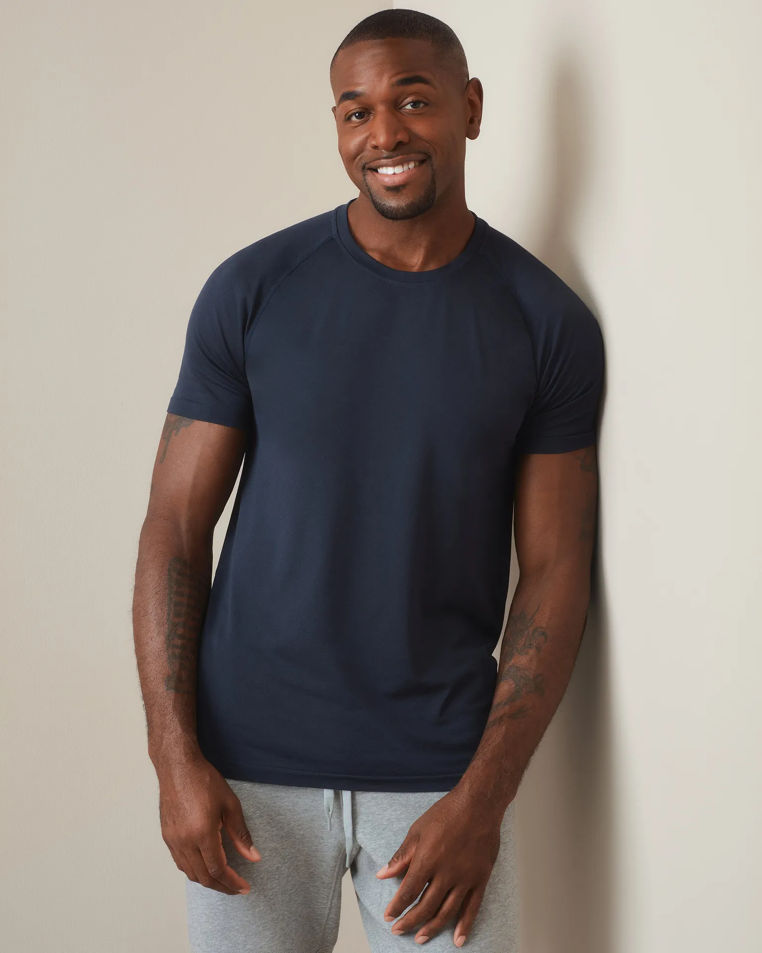 stedman-st8860-seamless-sports-t-shirt-men-bluemidnight-model-1 Stedman Seamless Sports-T