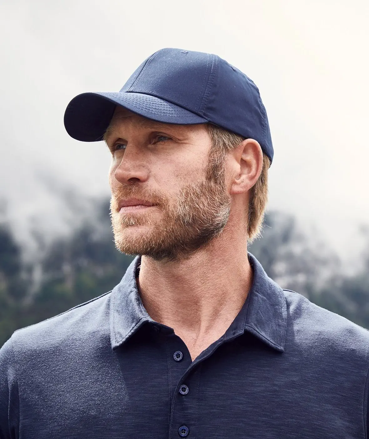 daiber-mb6135-6-panel-polyester-peach-cap-model-0 daiber 6-Panel Polyester Peach Cap