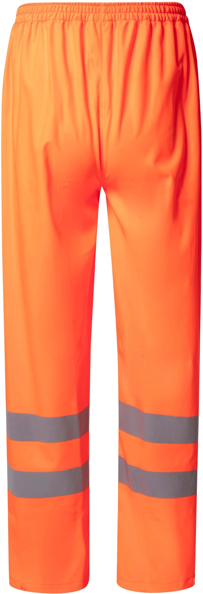 yoko-hvs451-hi-vis-soft-flex-breathable-rain-trousers-hi-vis-orannge-back-2 YOKO Hi-Vis Soft Flex Breathable Rain Trousers