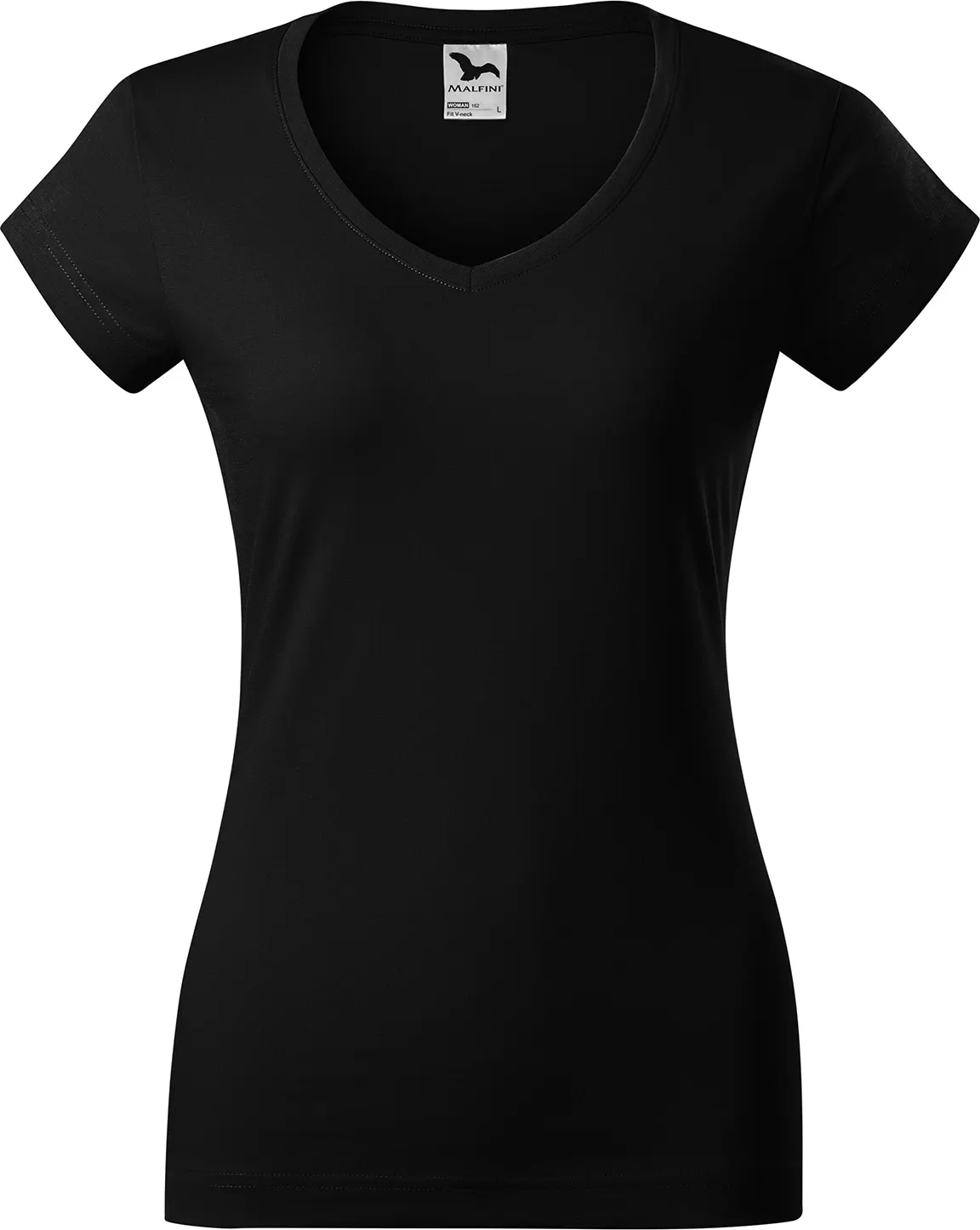 MALFINI T-Shirt Damen Fit V-Neck 162
