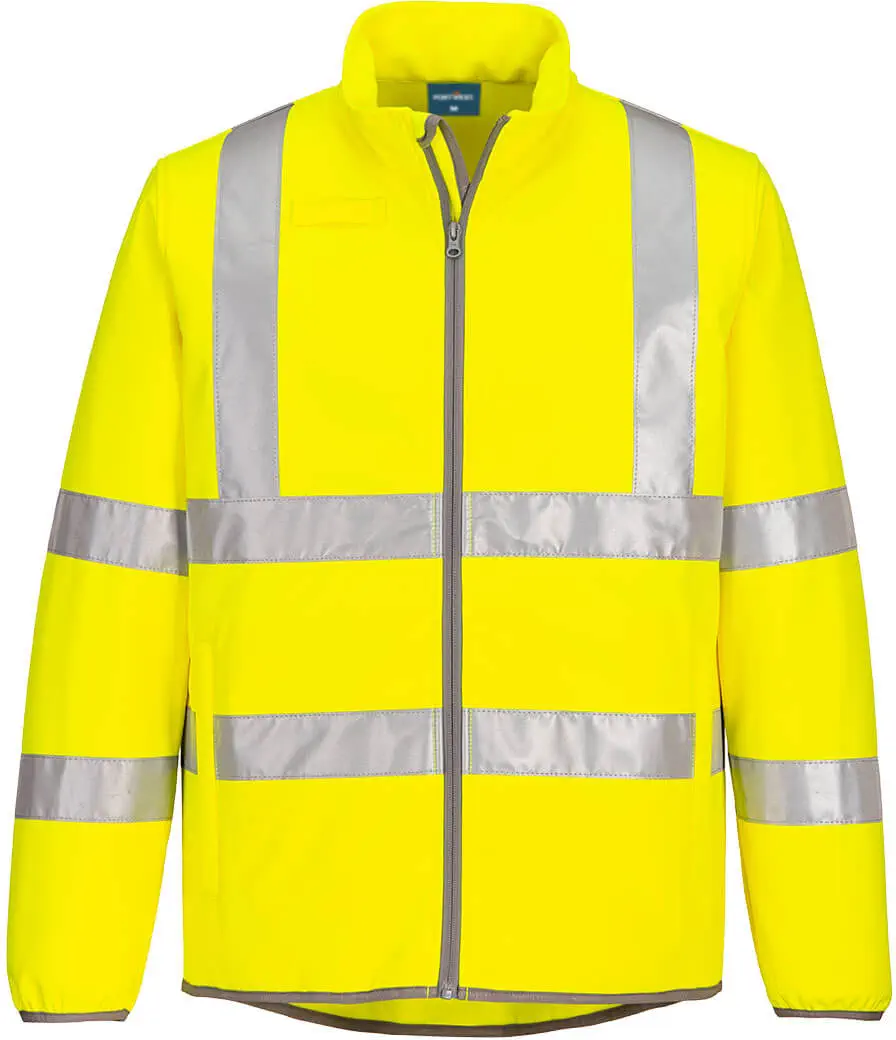 PORTWEST  EC24 Warnschutz Softshell Jacke