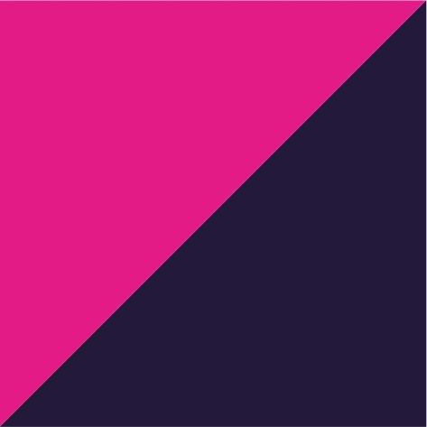hot pink/french navy