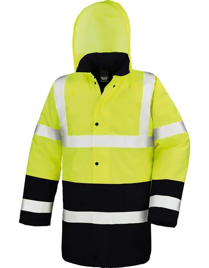Result Motorway 2-Tone Safety Coat Result Motorway 2-Tone Safety Coat