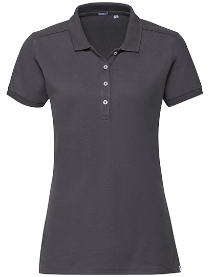 Russell Ladies Fitted Stretch Polo Russell Ladies Fitted Stretch Polo