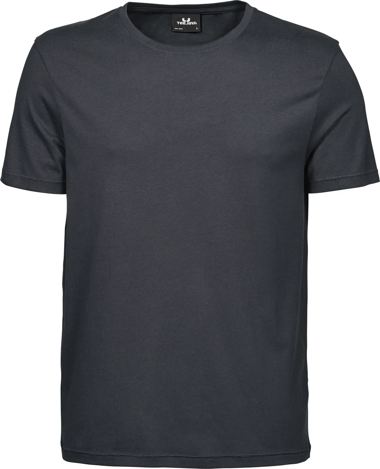 tee-jays-5000-mens-luxury-t-shirt-darkgrey-front-1 Tee Jays Men´s Luxury Tee