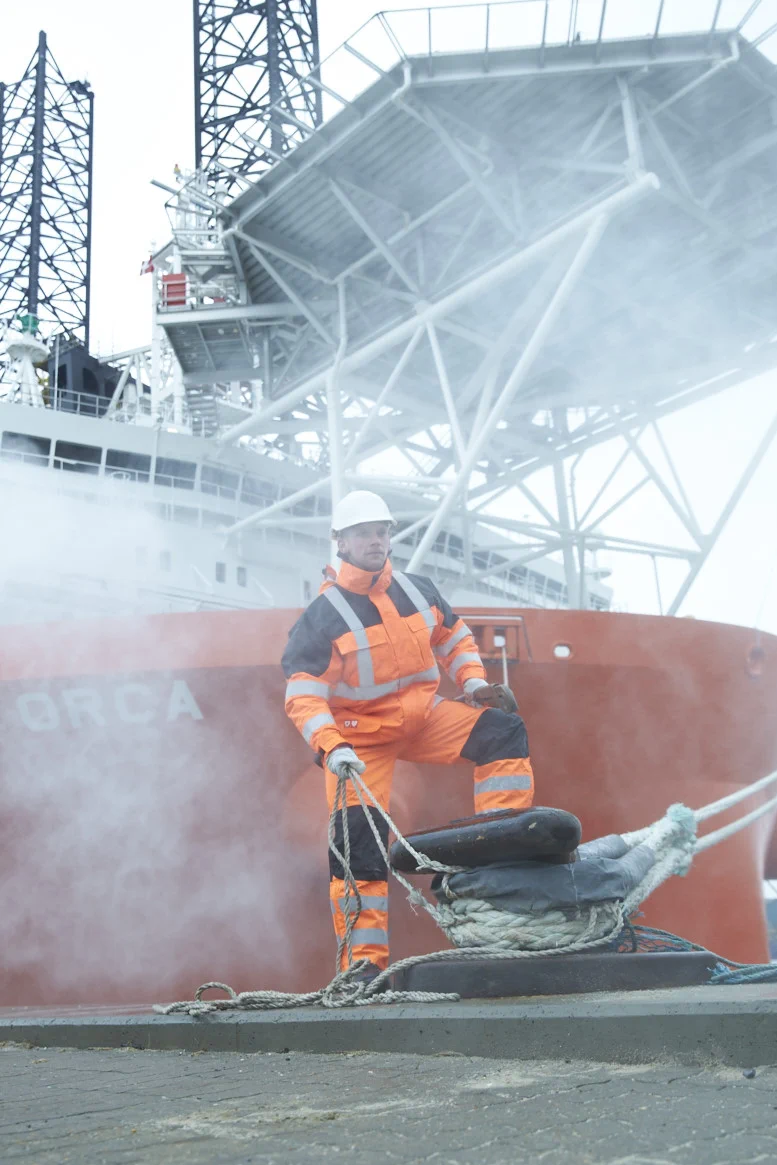 Lyngsøe FR-LR11411 Flammhemmende Hi-Vis Winterjacke